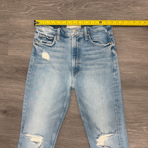 Mother Denim High Waisted Rider Skimp Jean- The Confession Size 28 - Picture 6 of 14